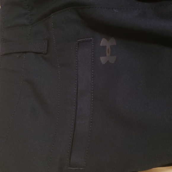 Under Armour Golf Shorts Size 14 Navy Blue - Picture 3 of 6
